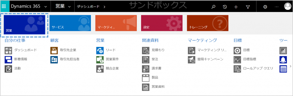サイトマップ変更前